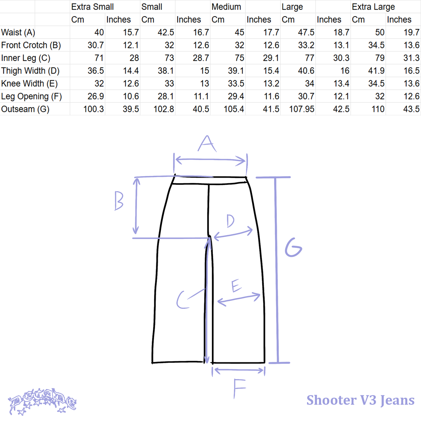 Smoke Black V3 Shooter Jeans
