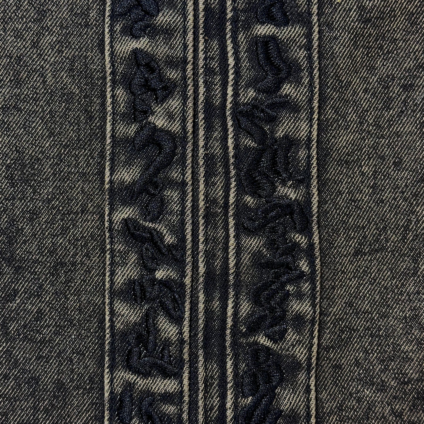 Brown-wash Track Jeans