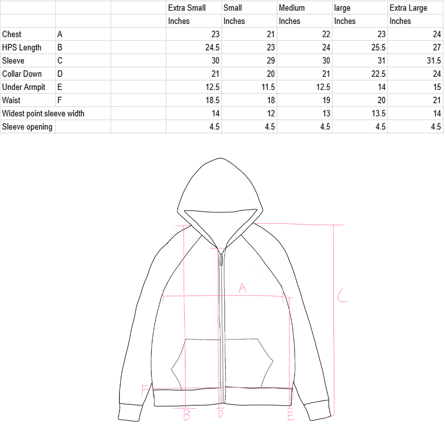 Black Flannel Hoodie