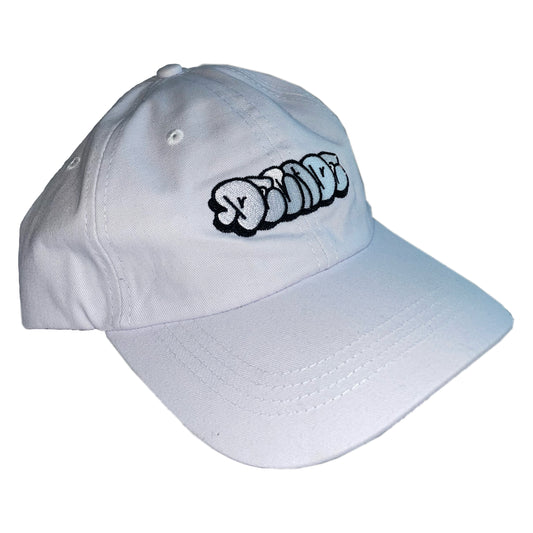 6-Panel Adjustable Hat (White)