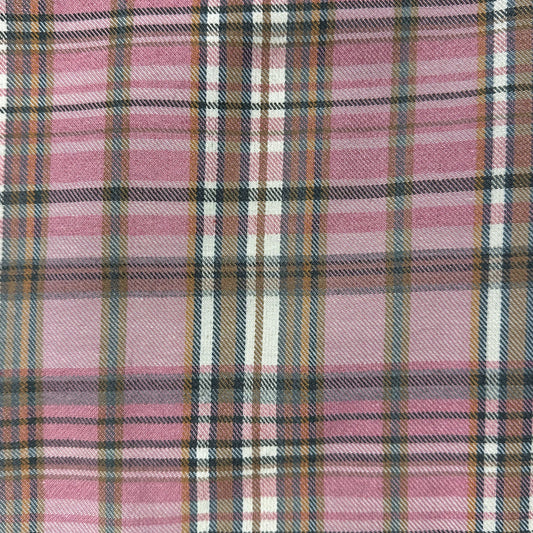 Pink/White Flannel Patches (Set of 3)