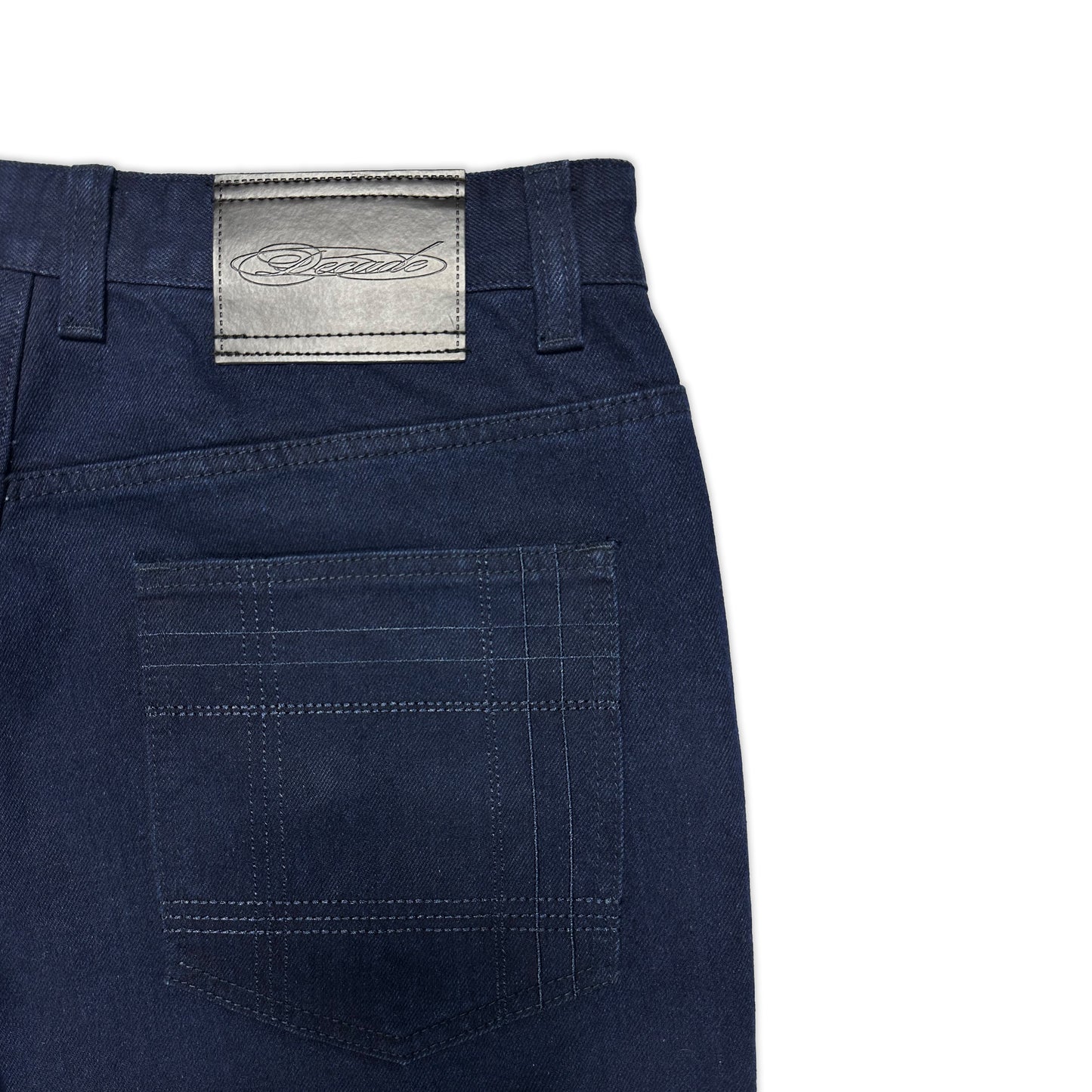 Blue Interchangeable Flannel Jeans