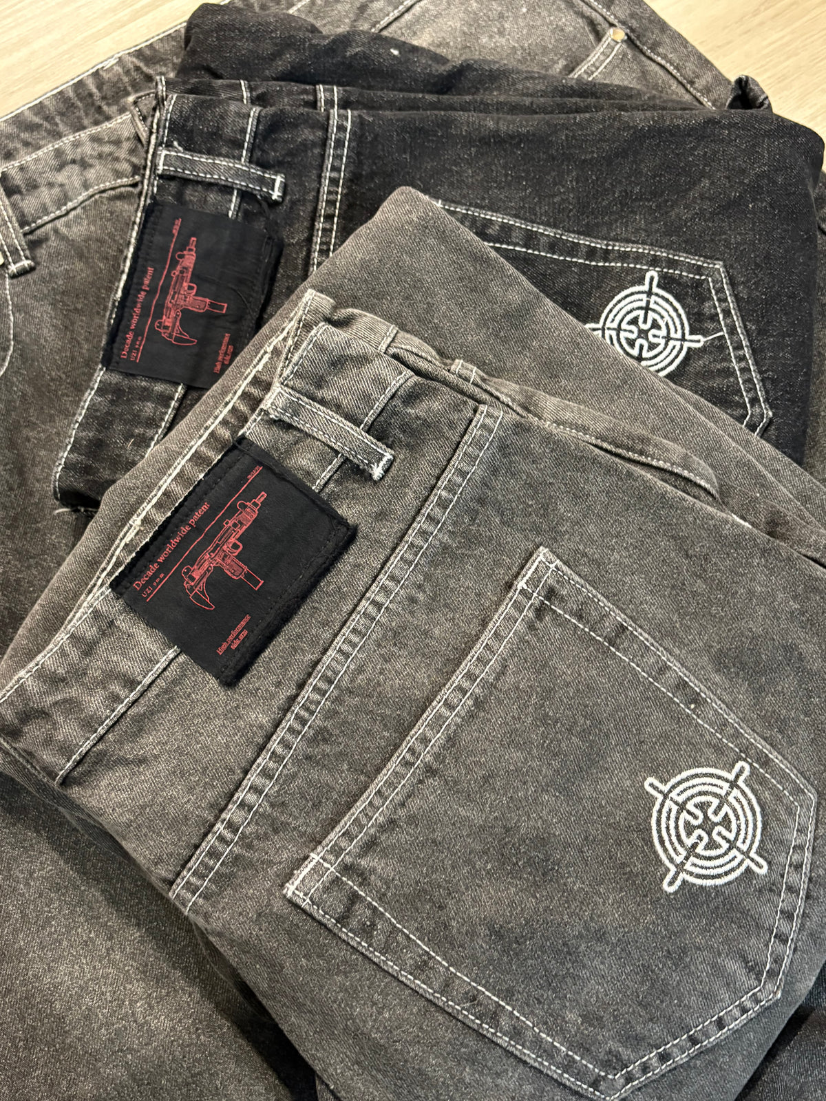 V1 Shooter Jeans Grey Wash (sample pair)
