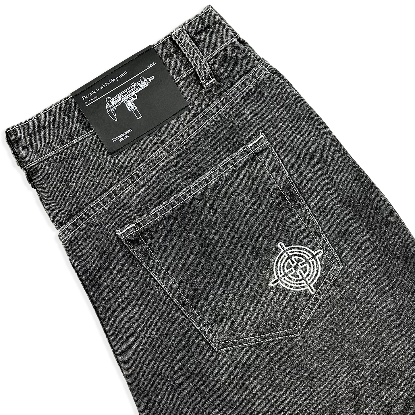 Grey-Wash Jeans